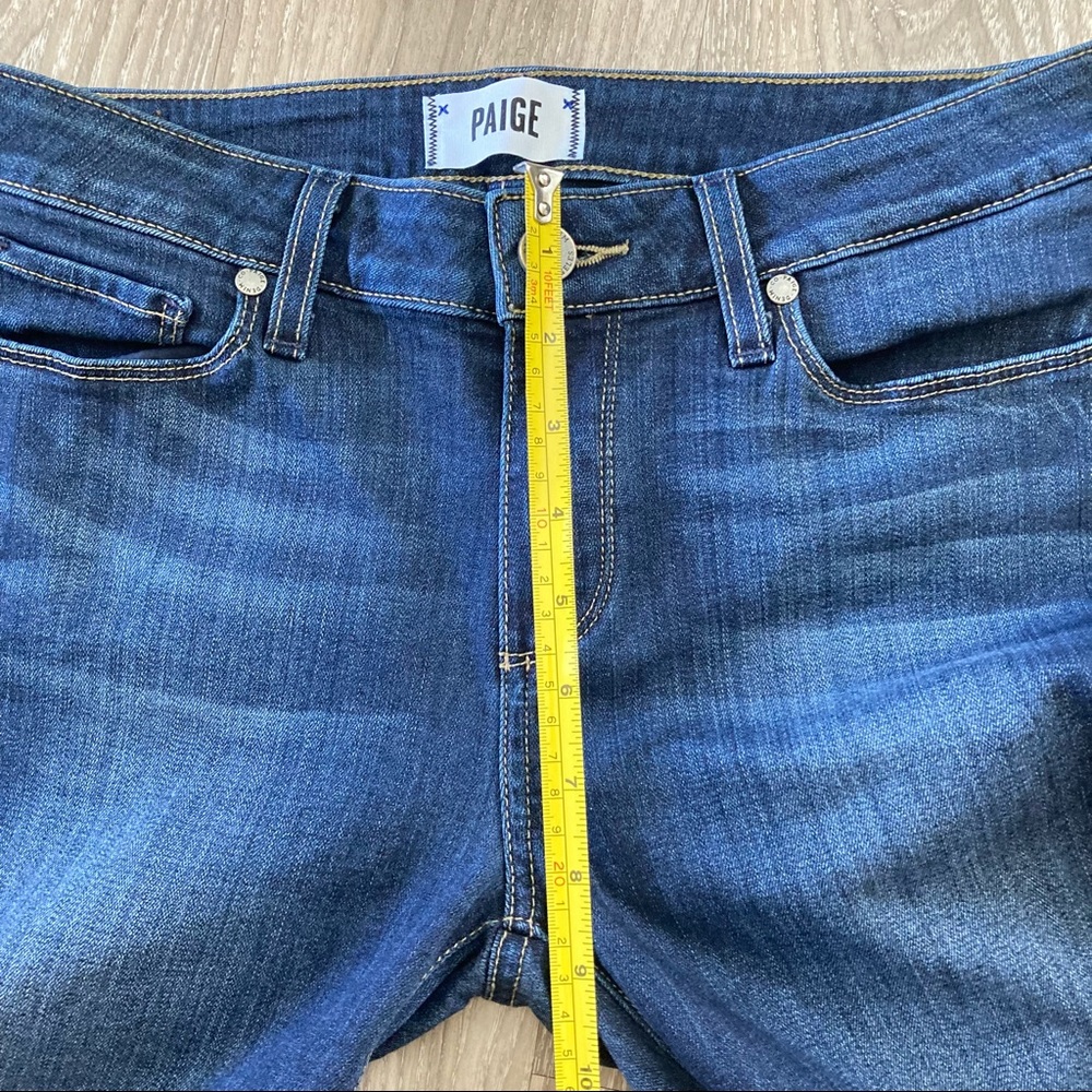 Paige Verdugo Ankle Blue Skinny Jeans. Sz 29 - Picture 9 of 10